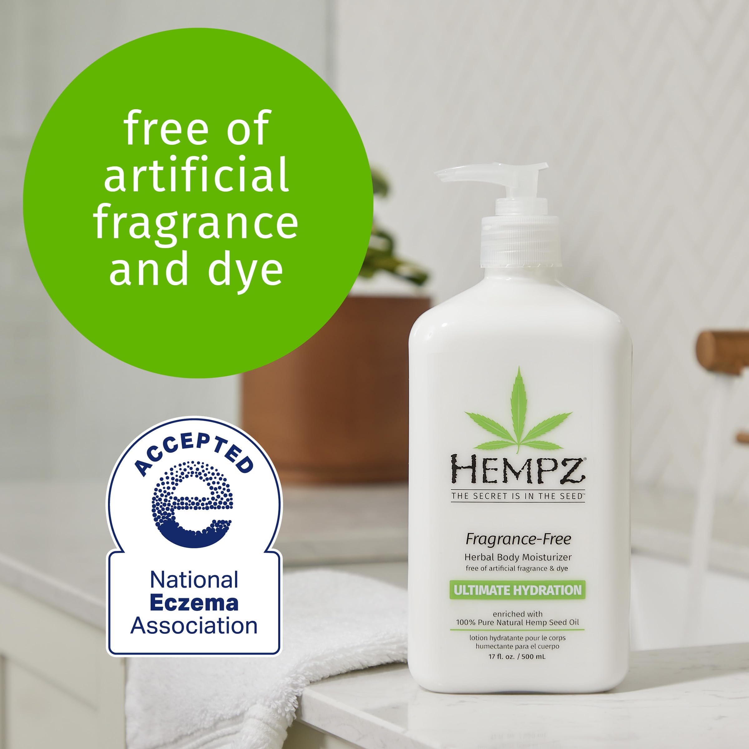 Foto 2 | Loción Corporal Hempz Herbal, Sin Fragancia, Edición Limitada, 500 Ml - Venta Internacional.