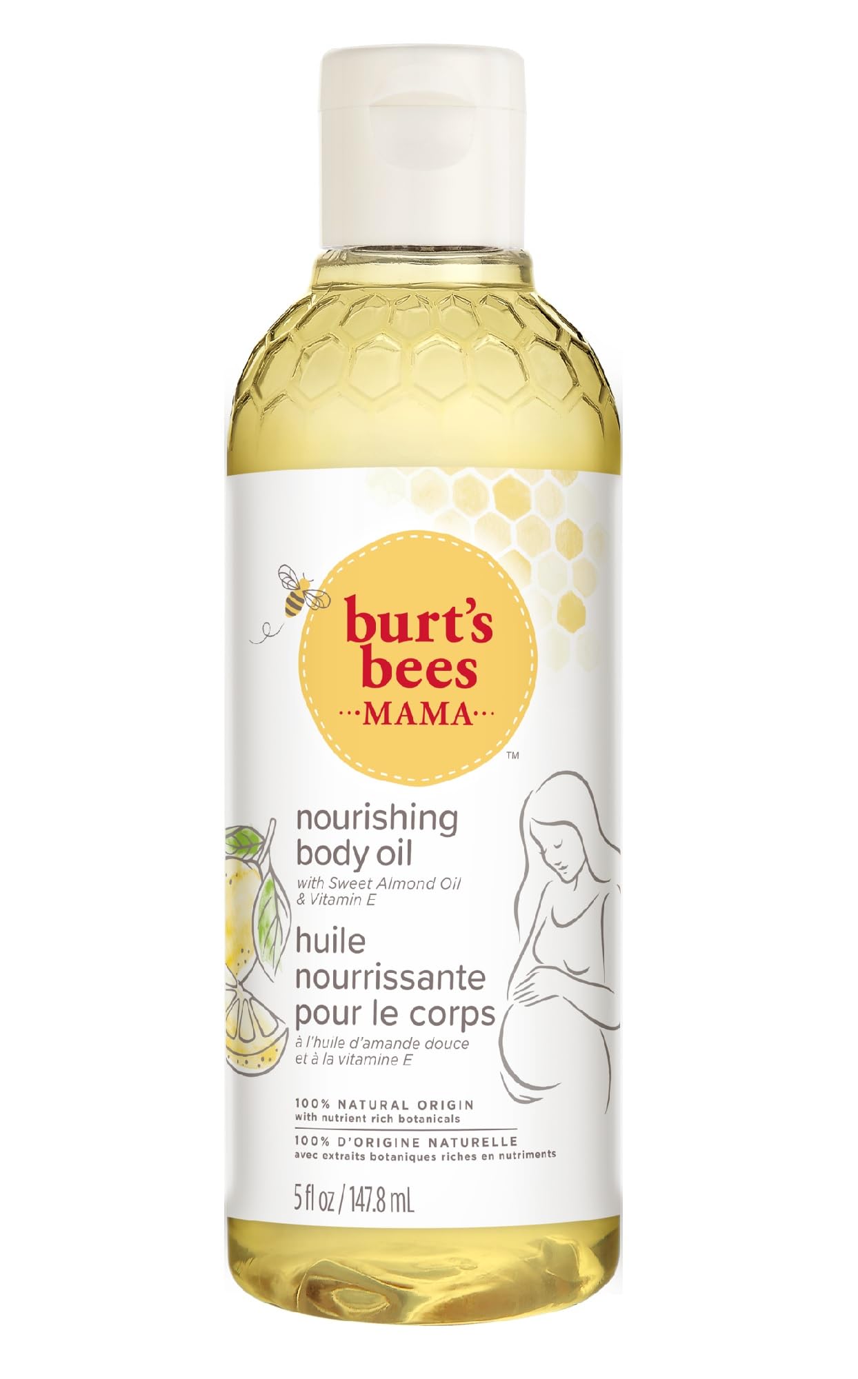 Foto 2 pulgar | Aceite Corporal Burt's Bees Mama Con Vitamina E, 150 Ml, 100% Natural - Venta Internacional.