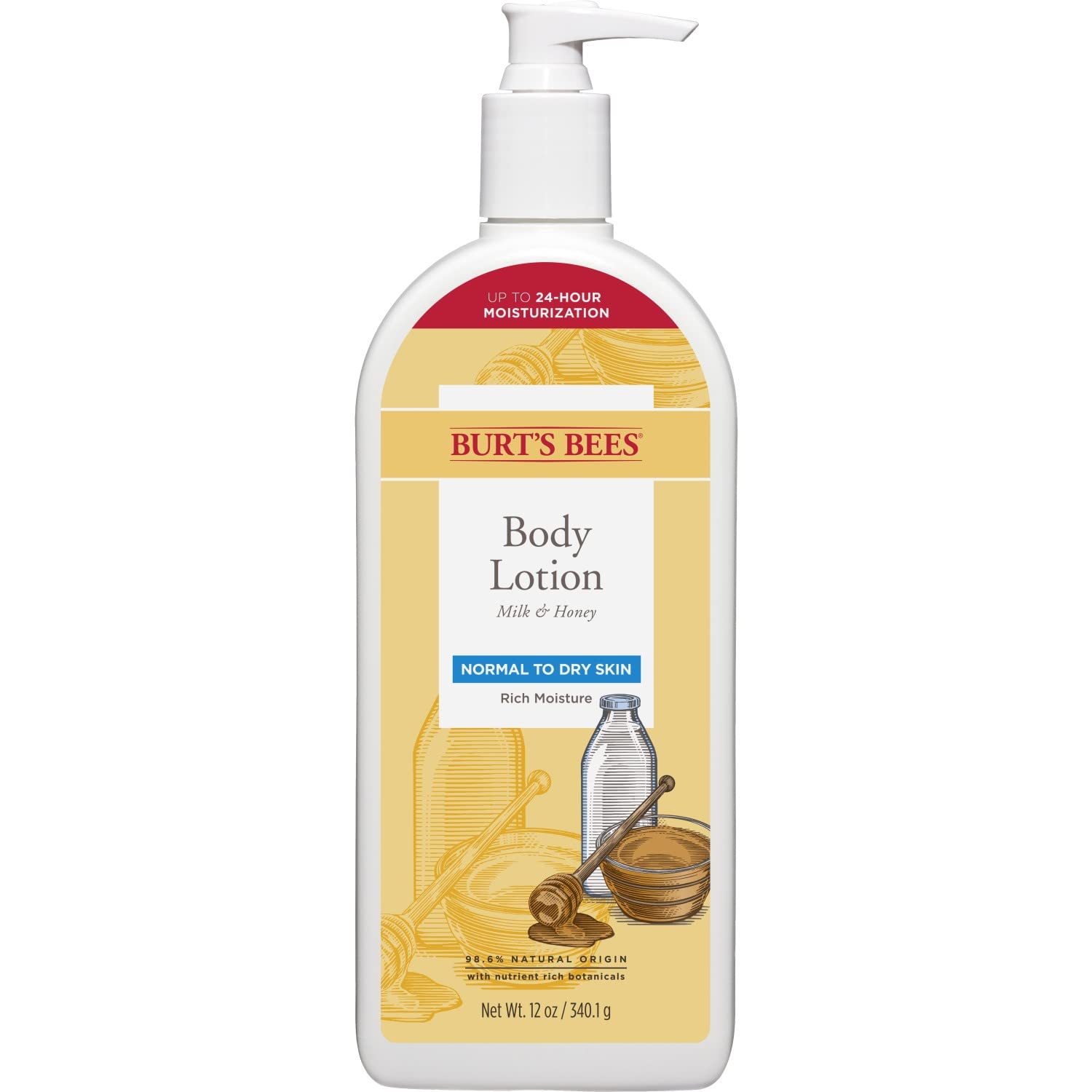Loción Corporal Burt's Bees Milk And Honey 360 Ml (paquete De 3) - Venta Internacional.