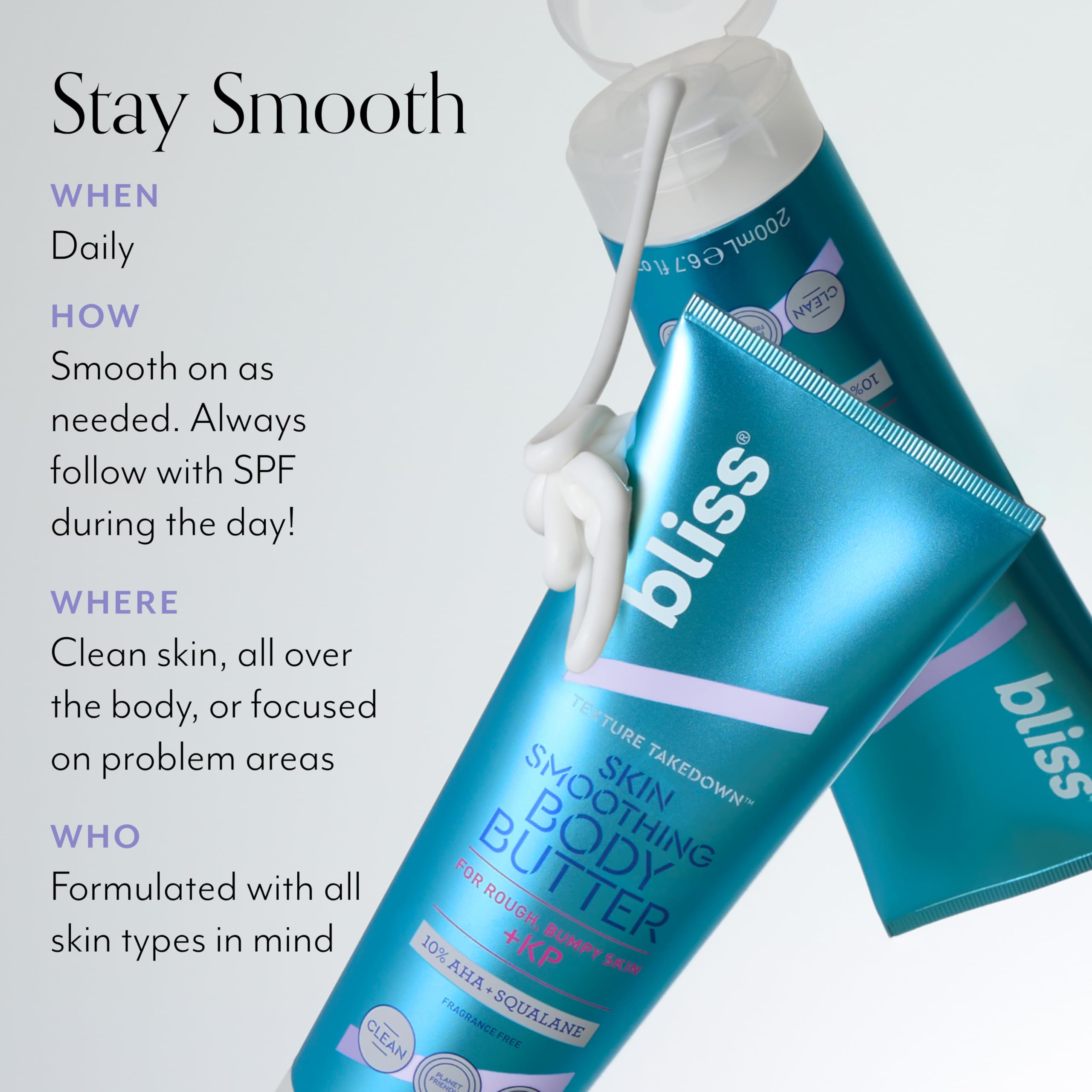 Foto 8 pulgar | Crema Corporal Bliss Texture Takedown Skin Suavizante 200 Ml - Venta Internacional.