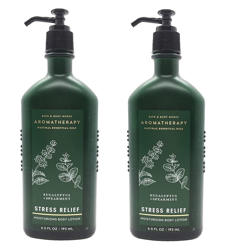 Loción Corporal Bath & Body Works, Aromaterapia, Alivio Del Estrés, 190 Ml - Venta Internacional.
