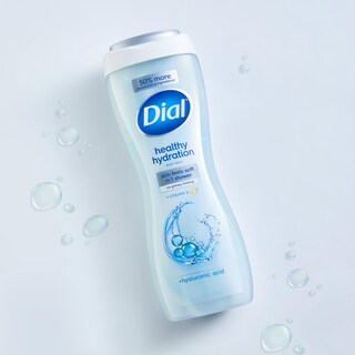 Foto 2 | Gel De Baño Dial Healthy Hydration Con Ácido Hialurónico 480 Ml X 4 - Venta Internacional.