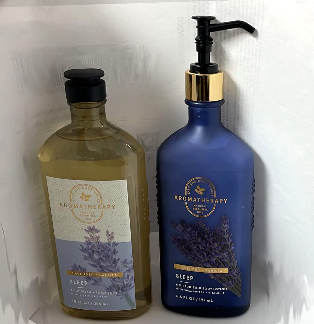 Foto 1 | Set De Loción Corporal Y Gel De Baño Bath & Body Works Aromaterapia - Venta Internacional.