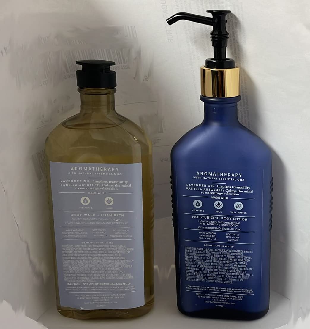 Foto 2 | Set De Loción Corporal Y Gel De Baño Bath & Body Works Aromaterapia - Venta Internacional.