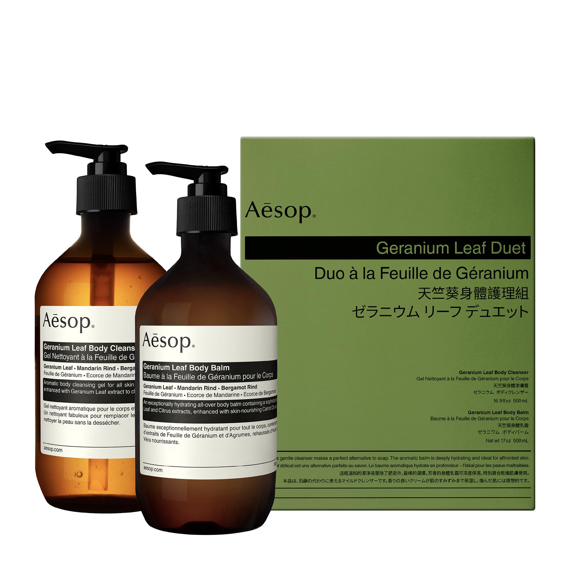 Foto 1 | Limpiador Corporal Y Bálsamo Corporal Aesop Geranium Leaf Duet - Venta Internacional.