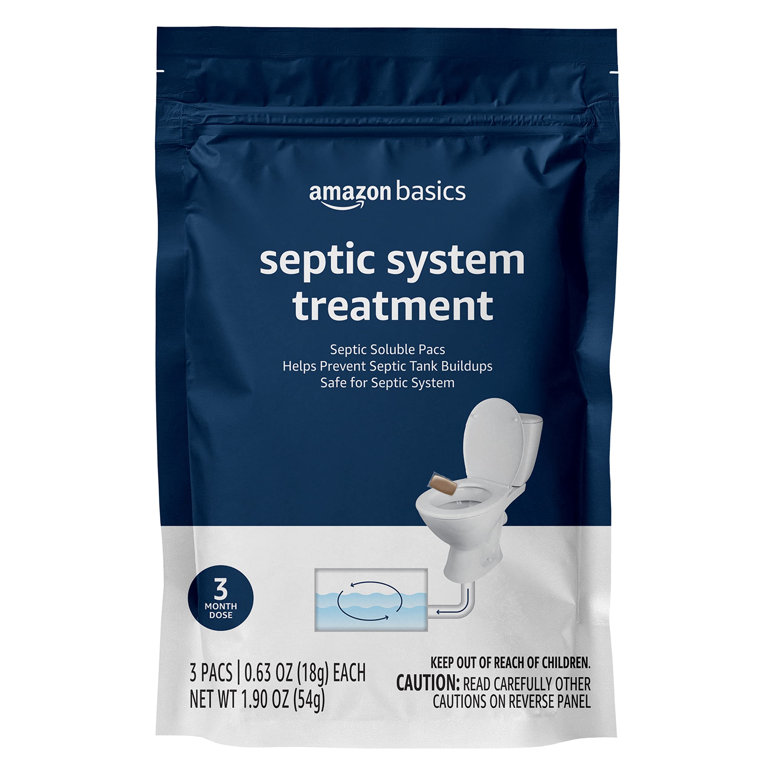 Foto 2 pulgar | Tratamiento Séptico Amazon Basics para Baño-Venta Internacional