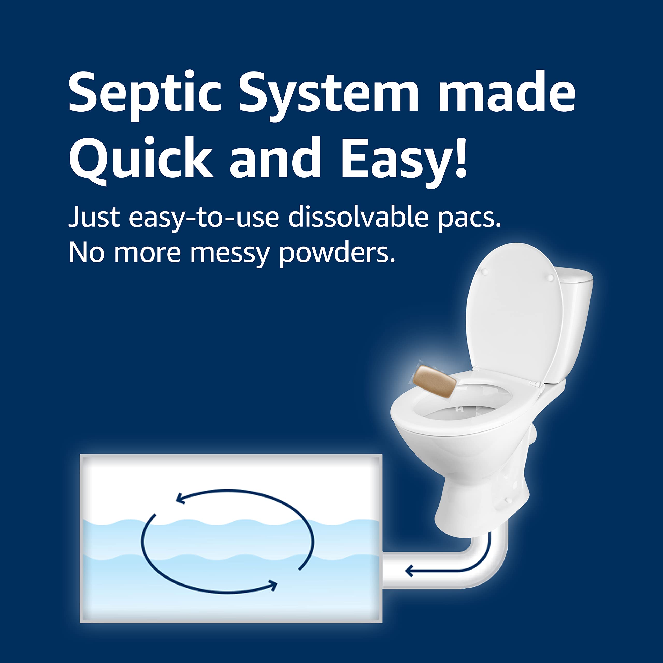 Foto 3 pulgar | Tratamiento Séptico Amazon Basics para Baño-Venta Internacional