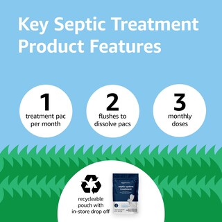 Foto 3 | Tratamiento Séptico Amazon Basics para Baño-Venta Internacional