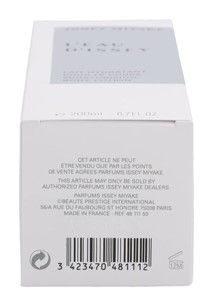 Foto 6 pulgar | Loción Corporal Hidratante Issey Miyake L'eau De Issey 200 Ml Para Mujer - Venta Internacional.