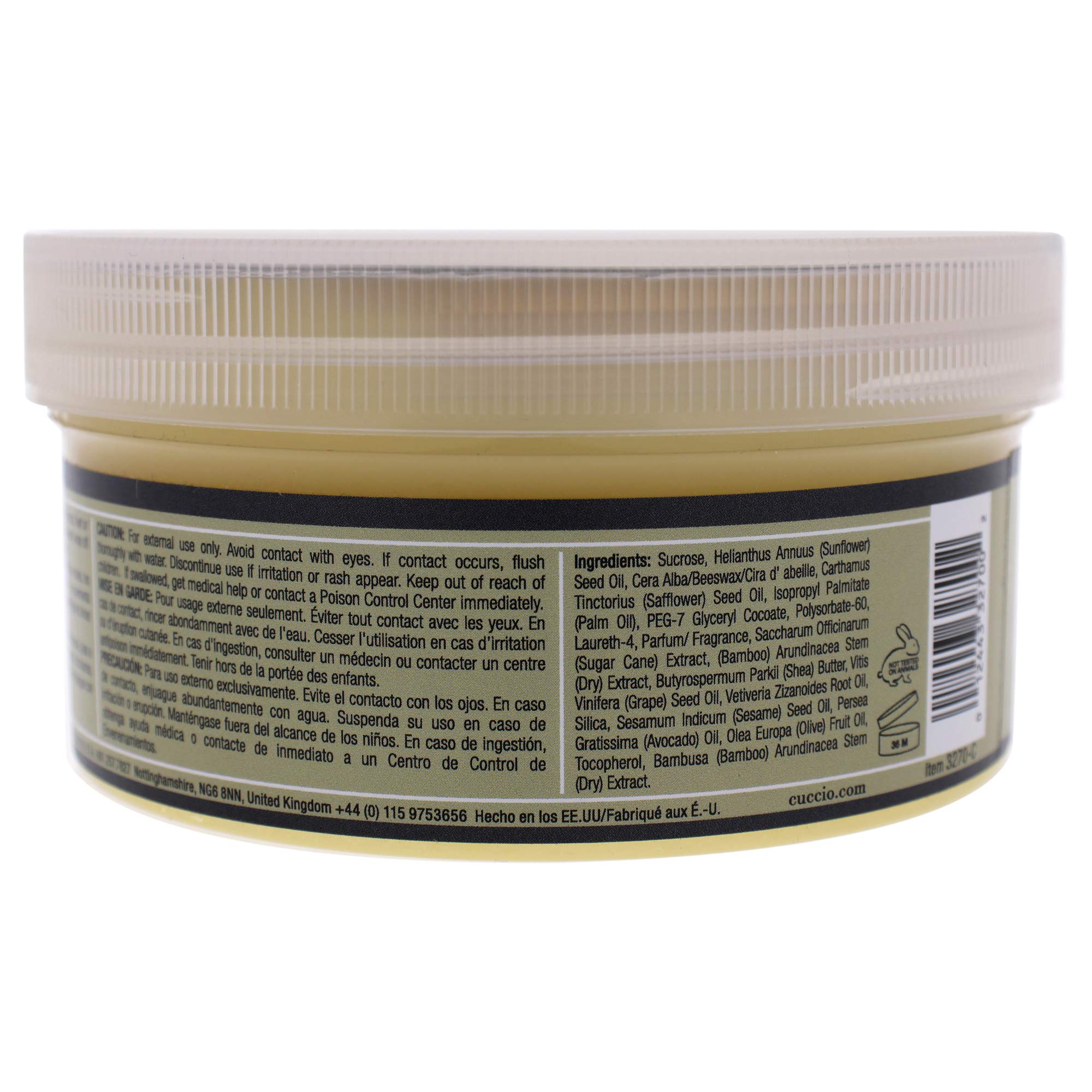 Foto 2 | Exfoliante Exfoliante Cuccio Micro Sugarcane Bamboo 480 Ml Para Piel Seca - Venta Internacional.