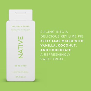 Foto 4 | Gel De Baño Native Key Lime & Sugar 532 Ml, Paquete De 2 - Venta Internacional.