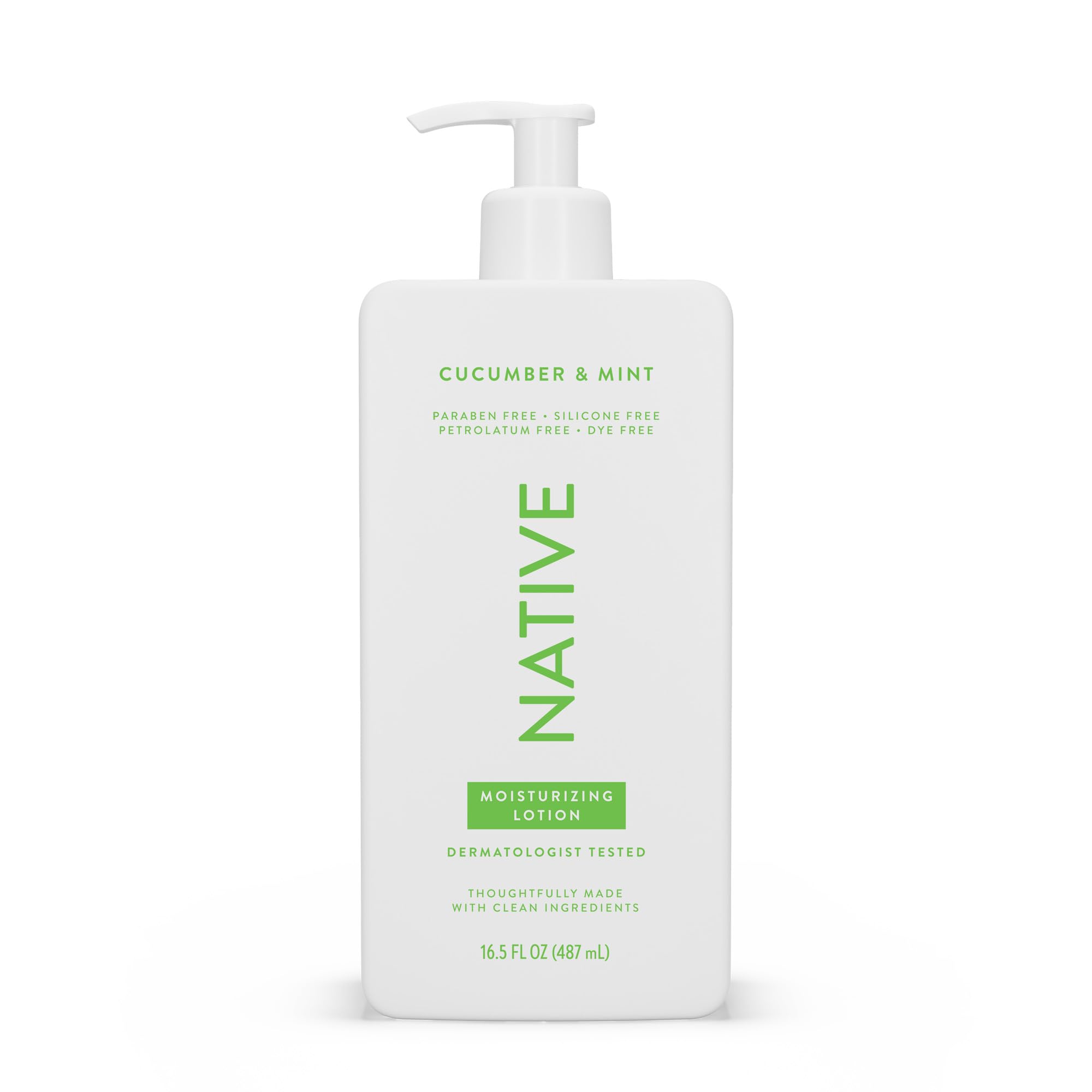 Loción Corporal Native Restaura La Piel Seca De Pepino Y Menta 490 Ml - Venta Internacional.
