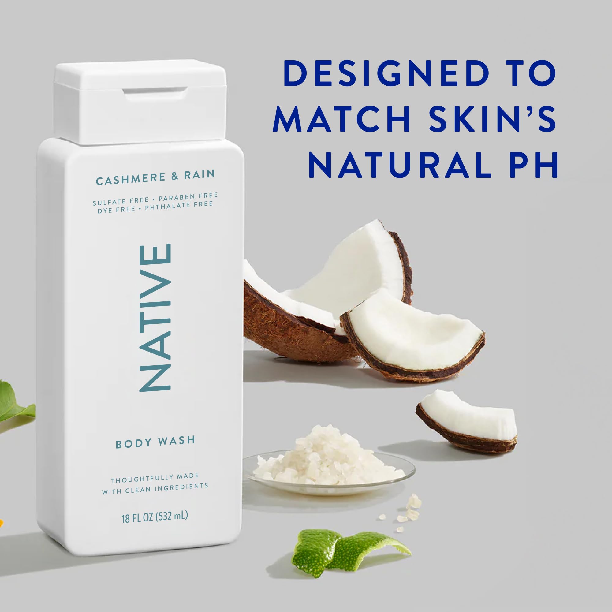 Foto 2 | Gel de Baño Native Cashmere & Rain Paquete de 2 de 532 ml - Venta Internacional