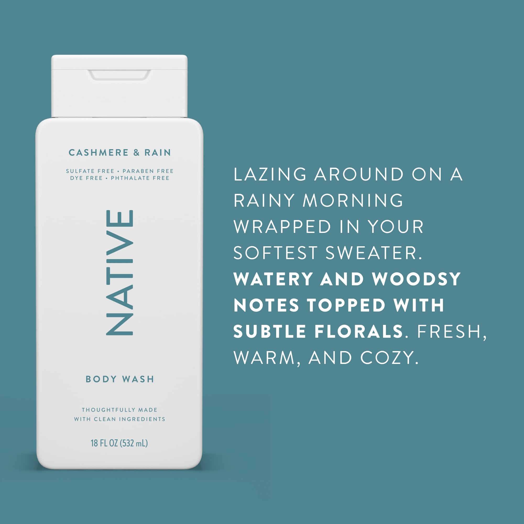 Foto 5 pulgar | Gel de Baño Native Cashmere & Rain Paquete de 2 de 532 ml - Venta Internacional