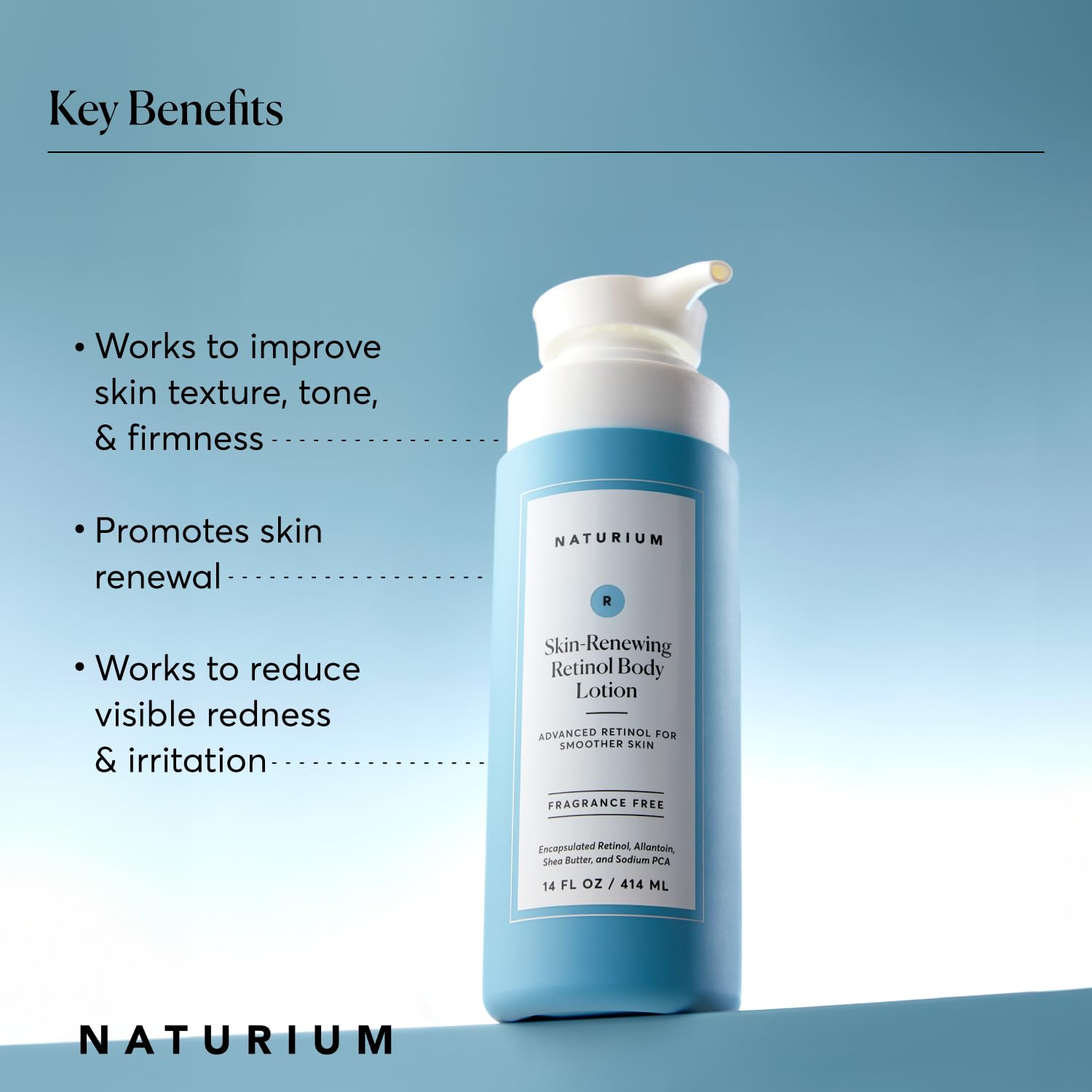 Foto 5 pulgar | Loción Corporal Naturium Skin-renewing Retinol 414ml Jumbo - Venta Internacional.