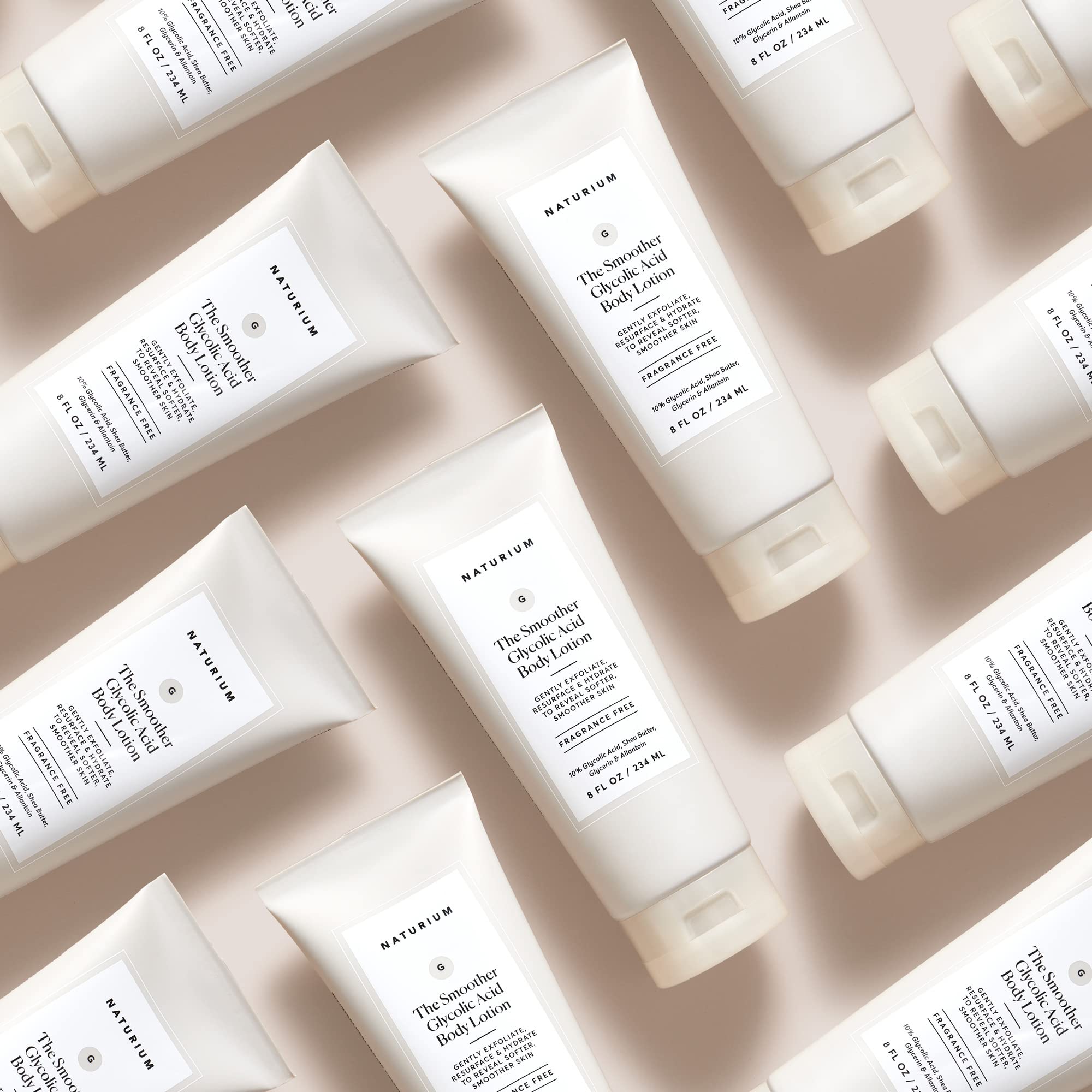 Foto 7 pulgar | Loción Corporal Naturium The Smoother Con Ácido Glicólico 240 Ml - Venta Internacional.