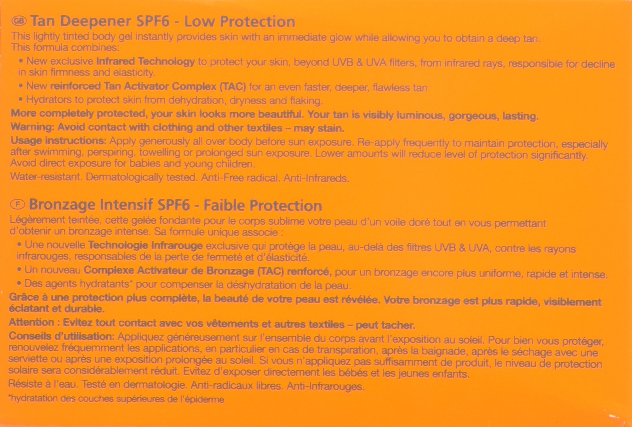 Foto 5 pulgar | Protector Solar Lancaster Sun Beauty, Bronceador, Spf 6, 200 Ml - Venta Internacional.