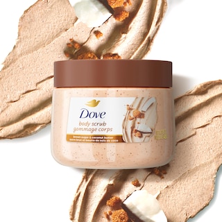 Foto 5 | Exfoliante Corporal Dove Brown Sugar & Coco Hidratante 443 Ml - Venta Internacional.