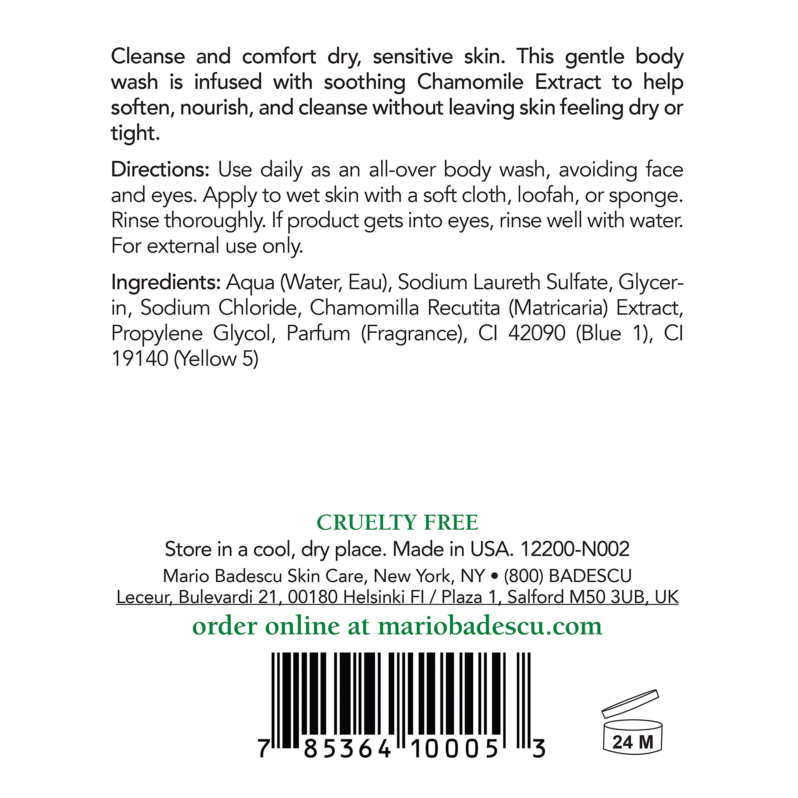 Foto 3 pulgar | Jabón Corporal Mario Badescu Azulene 240ml Para Piel Seca O Sensible - Venta Internacional.