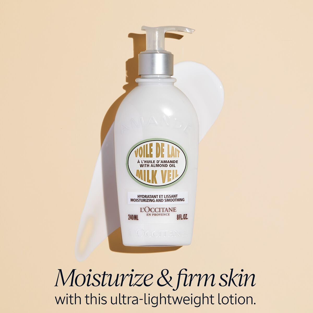 Foto 3 pulgar | Loción L'occitane Almond Milk Veil 240 Ml Para Todo Tipo De Piel - Venta Internacional.