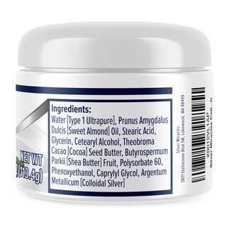 Foto 2 | Crema Corporal Silver Miracles Colloidal Silver de 113.4 g-Venta Internacional