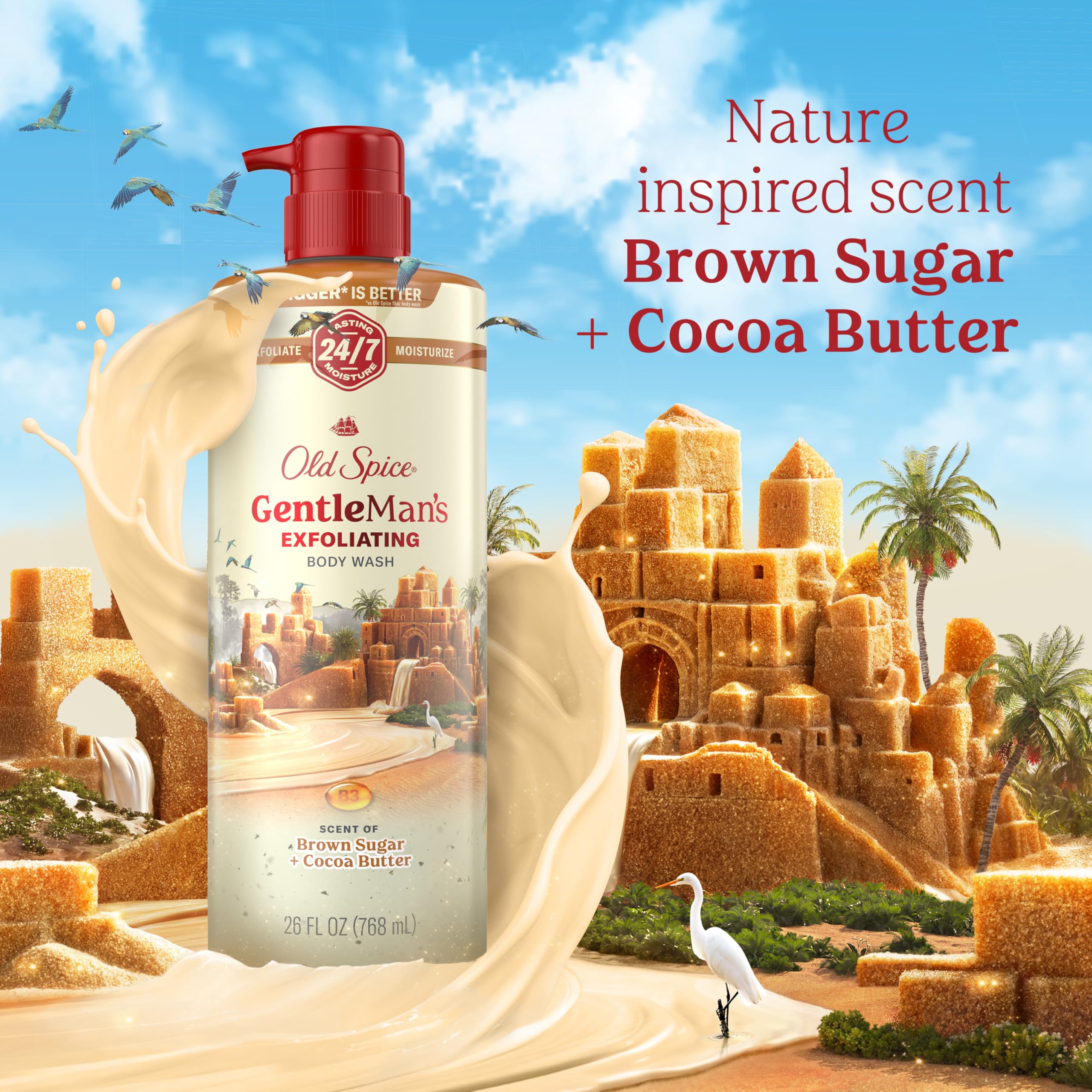 Foto 8 pulgar | Gel De Baño Old Spice Gentleman's Exfoliating 750 Ml Para Hombres - Venta Internacional.
