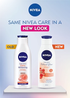 Foto 2 | Loción Corporal Nivea Natural Glow Cell Repair Spf 15 400 Ml - Venta Internacional.