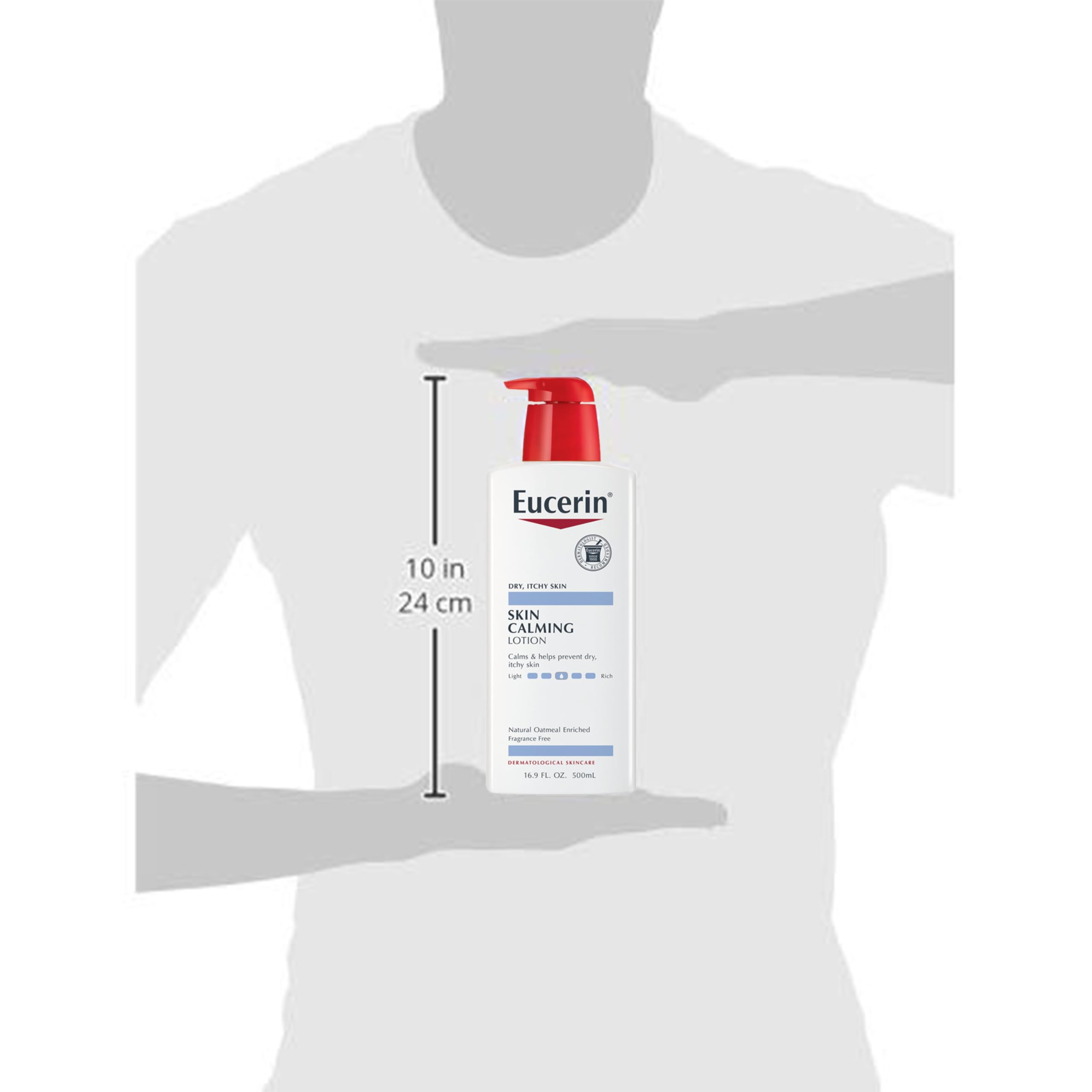 Foto 8 pulgar | Loción Eucerin Skin Calming Para Todo El Cuerpo, 500 Ml, Piel Seca Y Con Picazón - Venta Internacional.