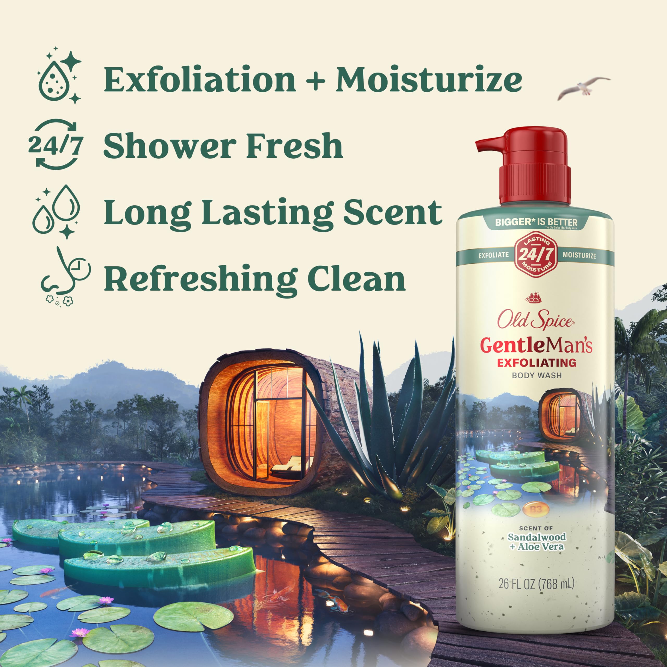 Foto 3 pulgar | Gel De Baño Old Spice Gentleman's Exfoliating 750 Ml Para Hombres - Venta Internacional.
