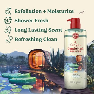 Foto 2 | Gel De Baño Old Spice Gentleman's Exfoliating 750 Ml Para Hombres - Venta Internacional.