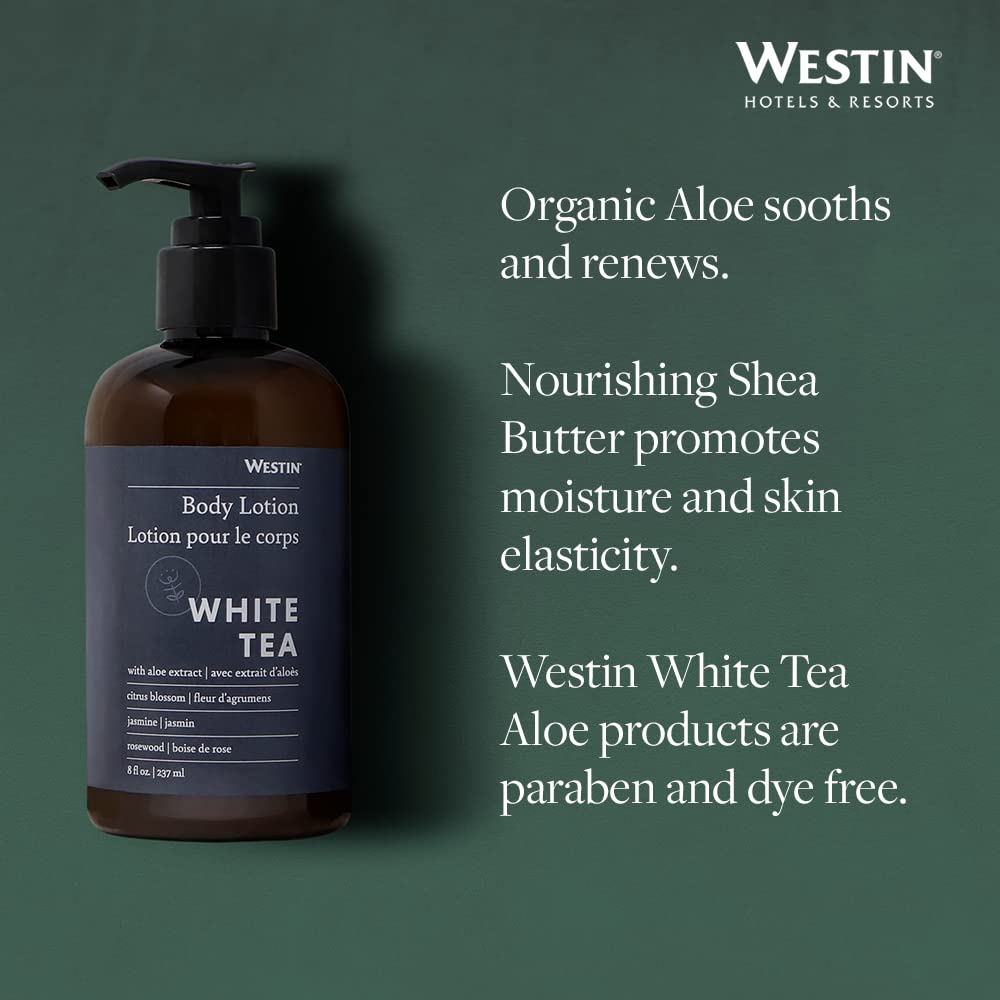 Foto 3 pulgar | Loción Corporal Westin White Tea Aloe, 240 Ml, Hidratante Para La Piel - Venta Internacional.