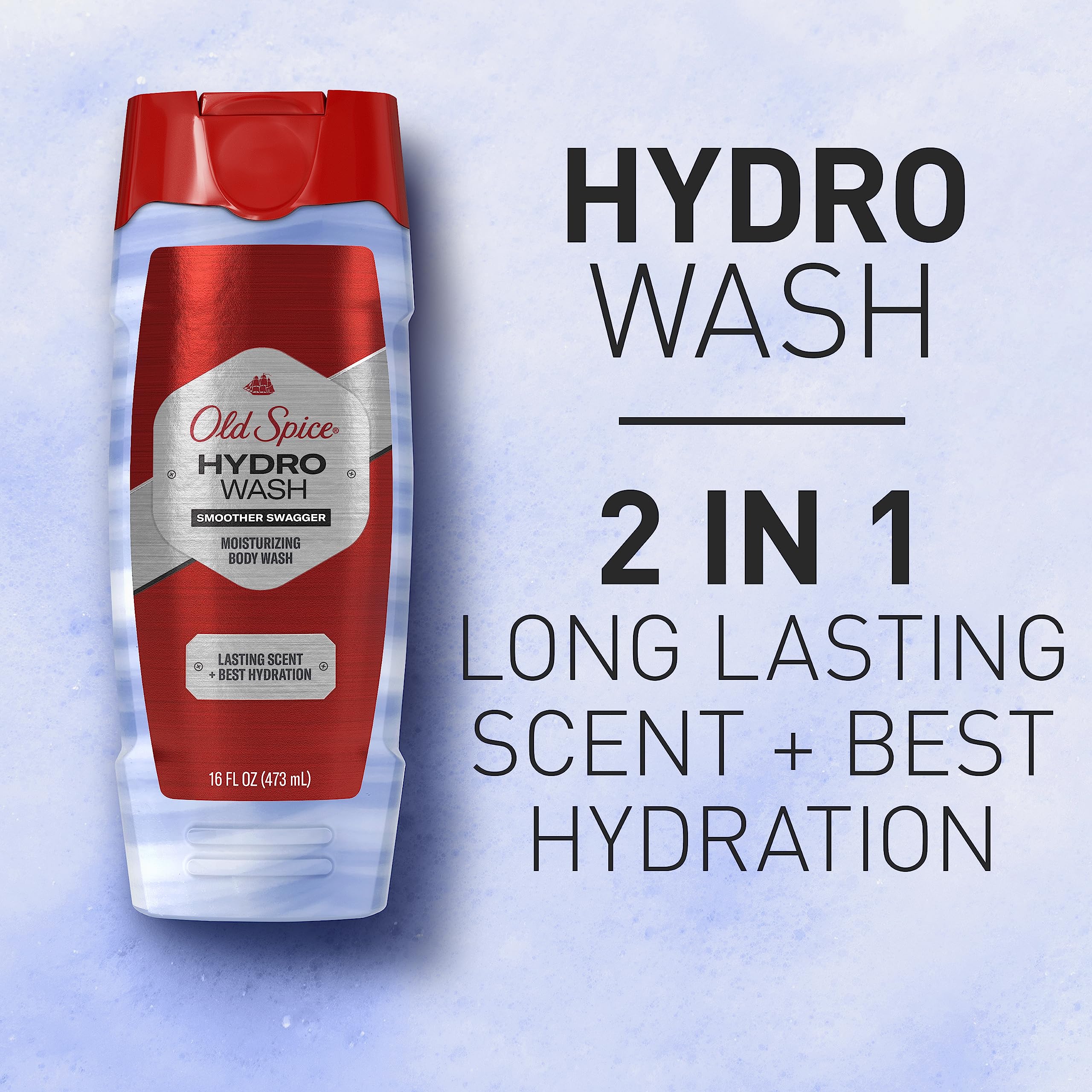 Foto 6 pulgar | Gel De Baño Old Spice Hydro Para Hombre, Más Suave, Swagger, 473 Ml - Venta Internacional.