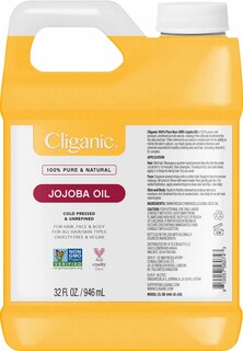 Foto 1 | Aceite De Jojoba Cliganic 100% Puro, Sin Ogm, 946 Ml, Tamaño A Granel - Venta Internacional.