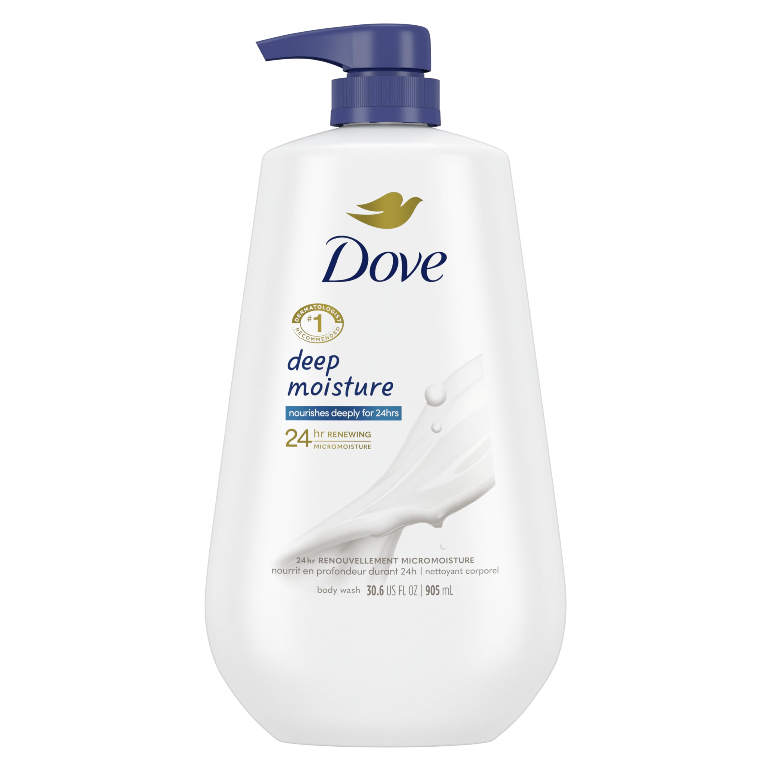 Gel De Baño Dove Deep Moisture Para Piel Seca, 900 Ml - Venta Internacional.