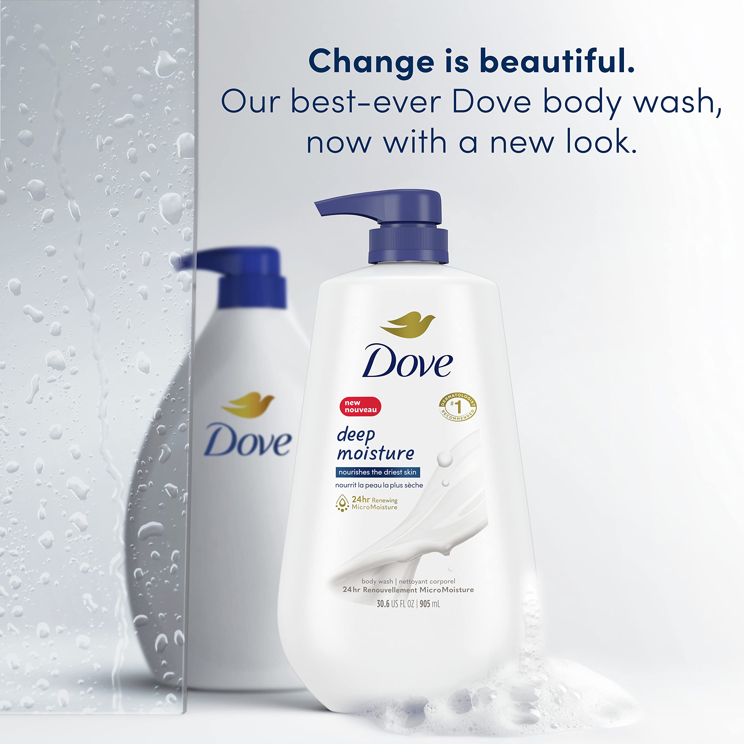 Foto 3 pulgar | Gel De Baño Dove Deep Moisture Para Piel Seca, 900 Ml - Venta Internacional.