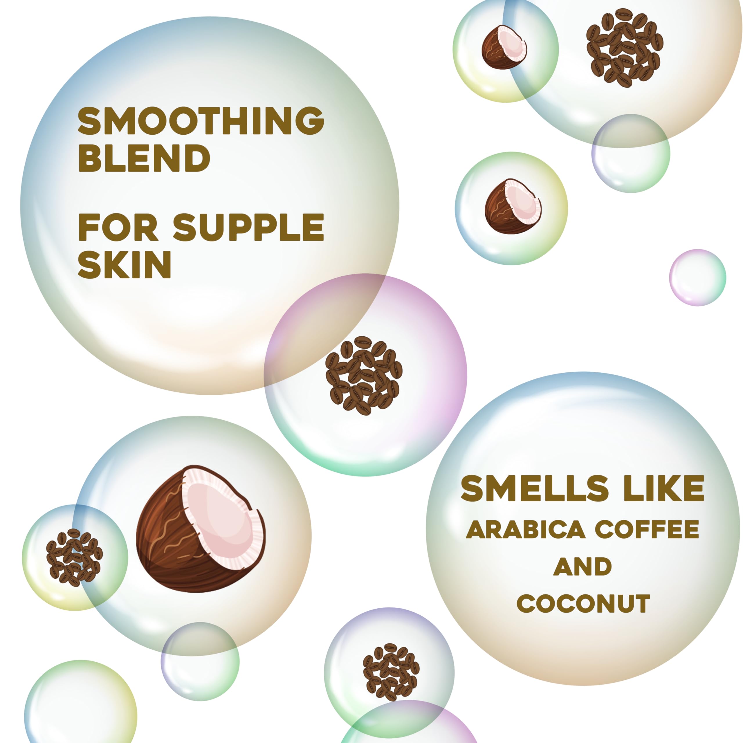Foto 3 | Exfoliante Corporal Ogx Smoothing + Coconut Coffee, 575 Ml, Paquete De 2 - Venta Internacional.