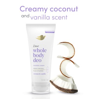 Foto 2 | Desodorante Dove Whole Body Deo Sin Aluminio 72 G 75 Ml De Coco - Venta Internacional.