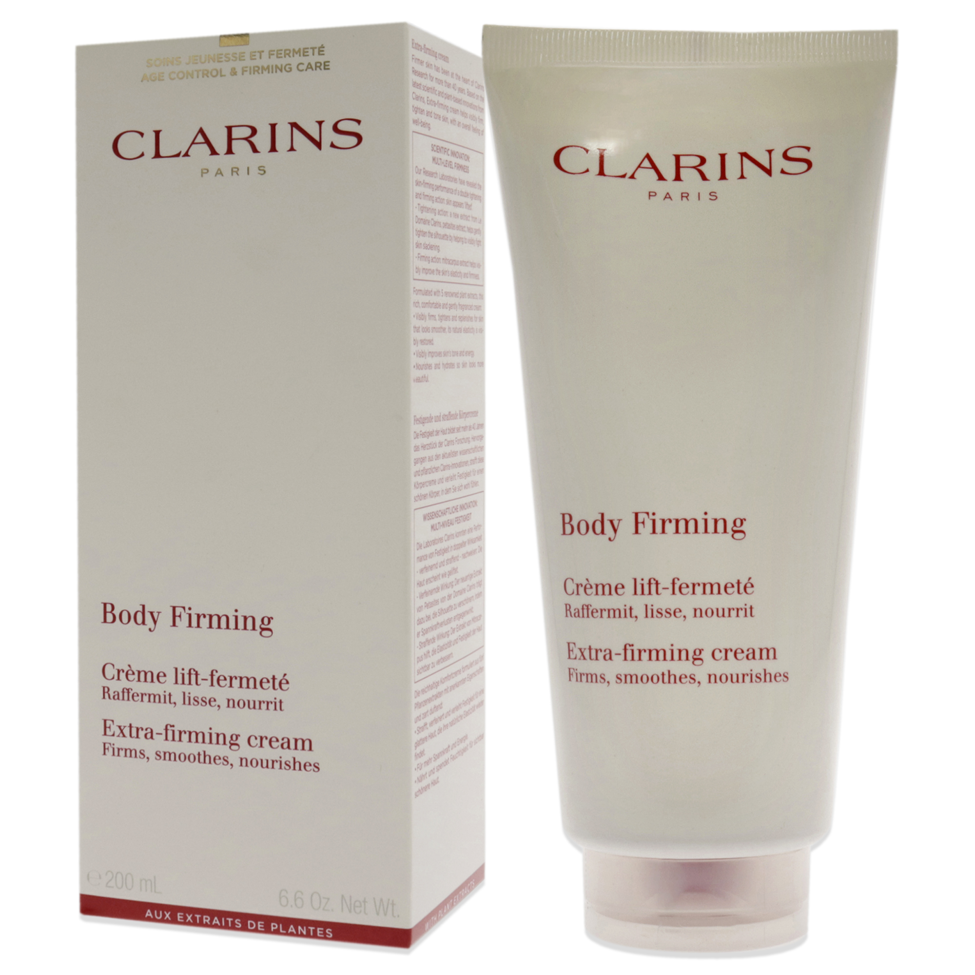Foto 5 pulgar | Crema Corporal Clarins Reafirmante de 200 ml-Venta Internacional