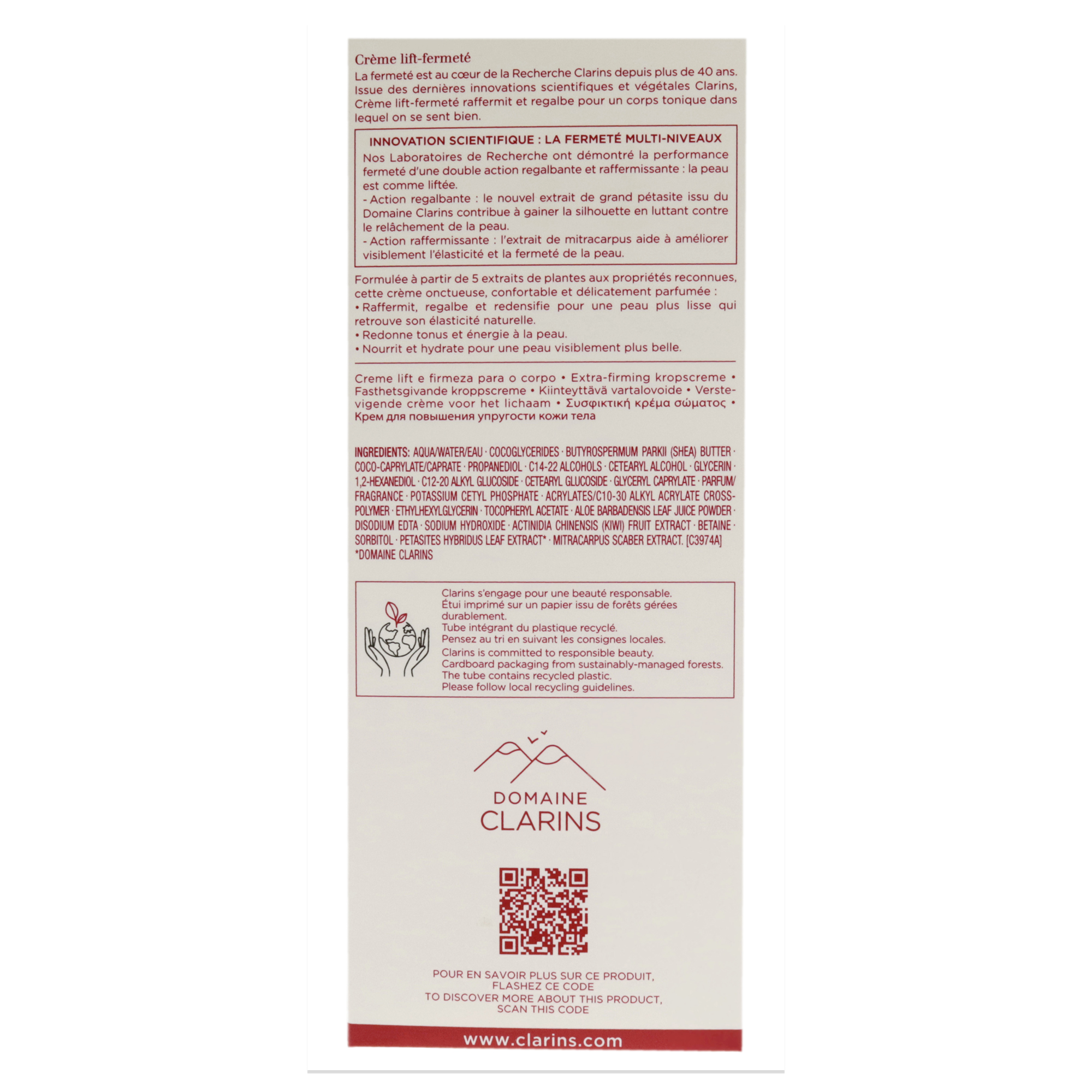 Foto 7 pulgar | Crema Corporal Clarins Reafirmante de 200 ml-Venta Internacional