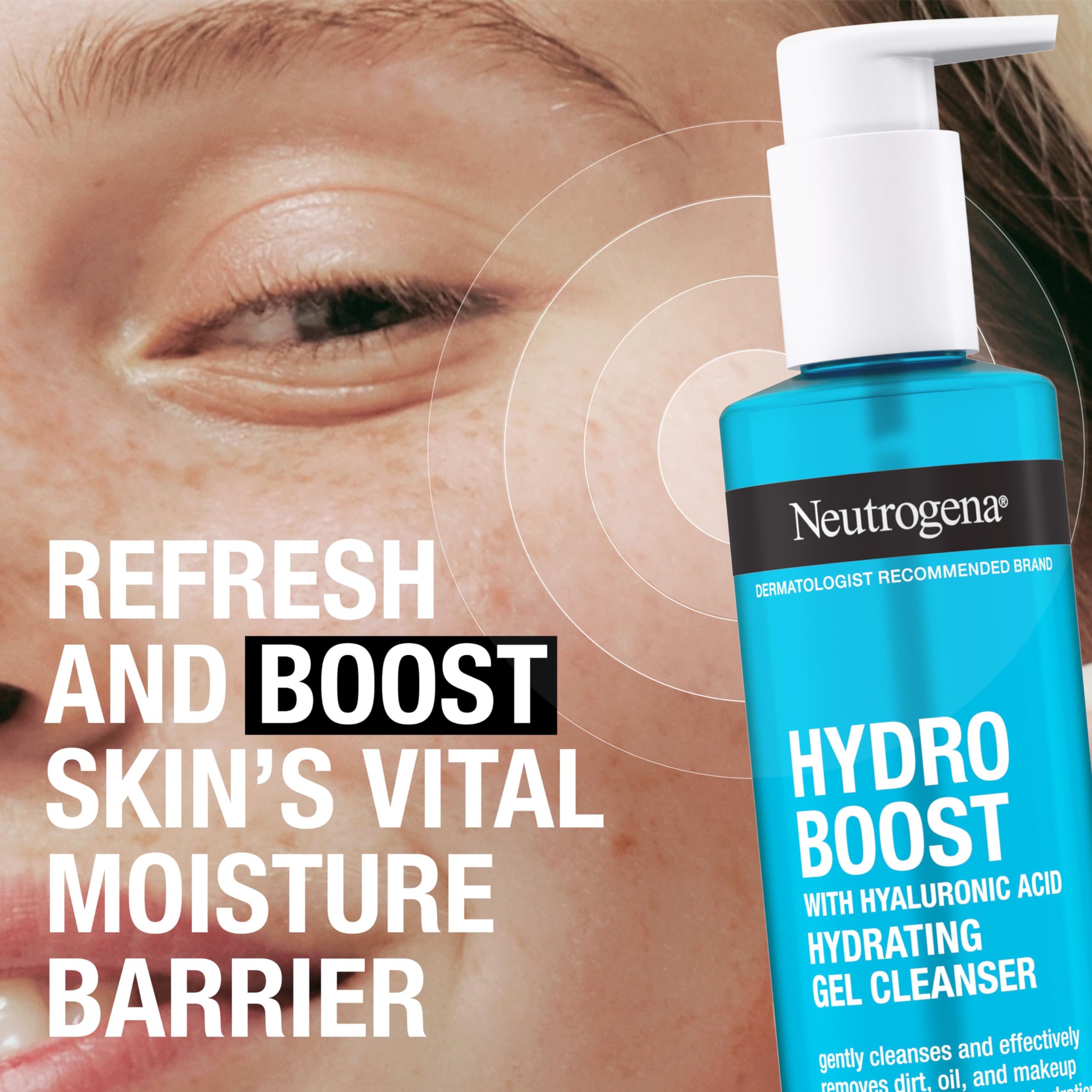 Foto 4 pulgar | Gel Limpiador Facial Neutrogena Hydro Boost 230 Ml Con Ácido Hialurónico - Venta Internacional.