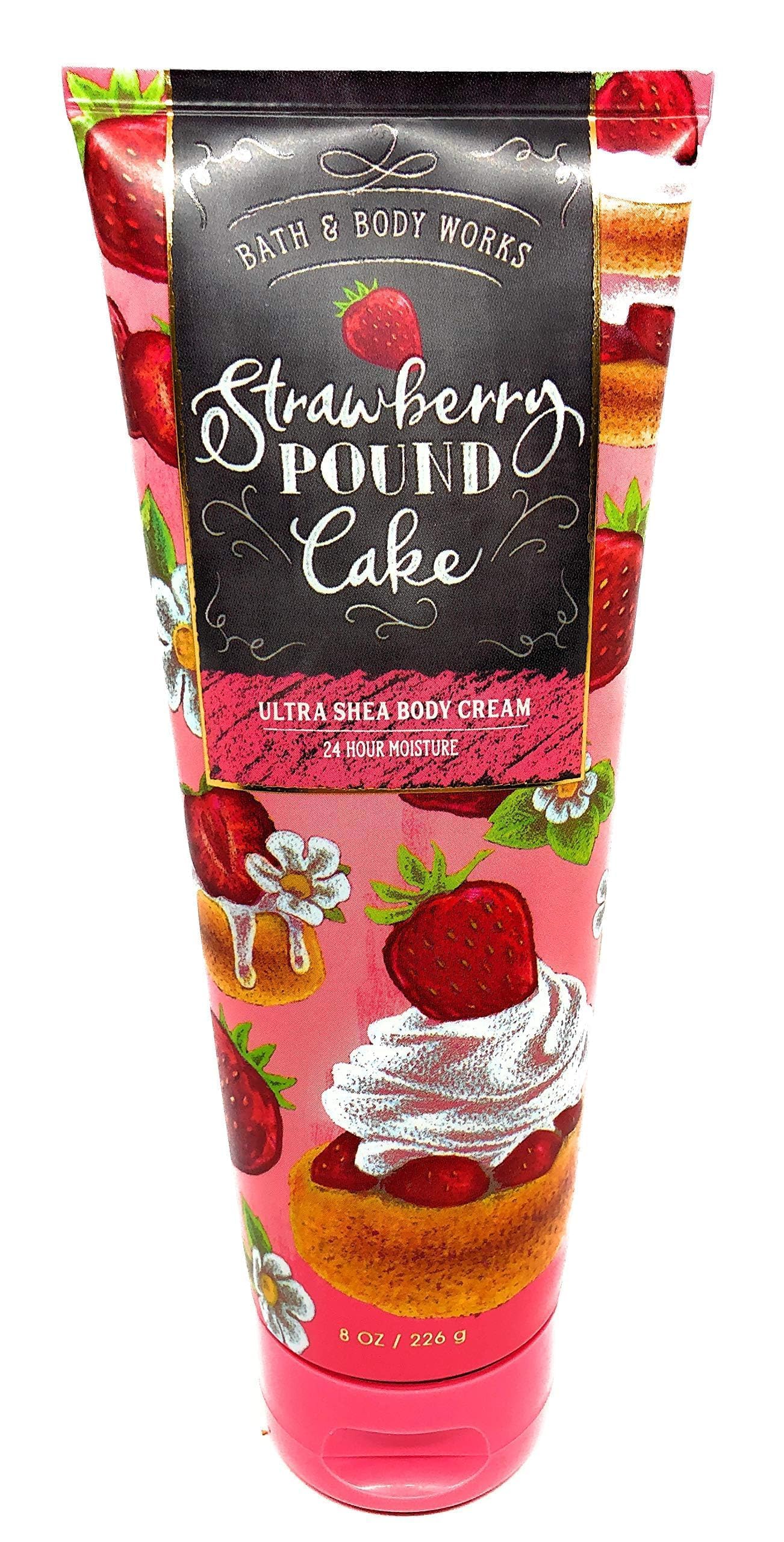 Foto 3 pulgar | Crema Corporal Bath And Body Works, Bizcocho De Fresa, 240 Ml - Venta Internacional.