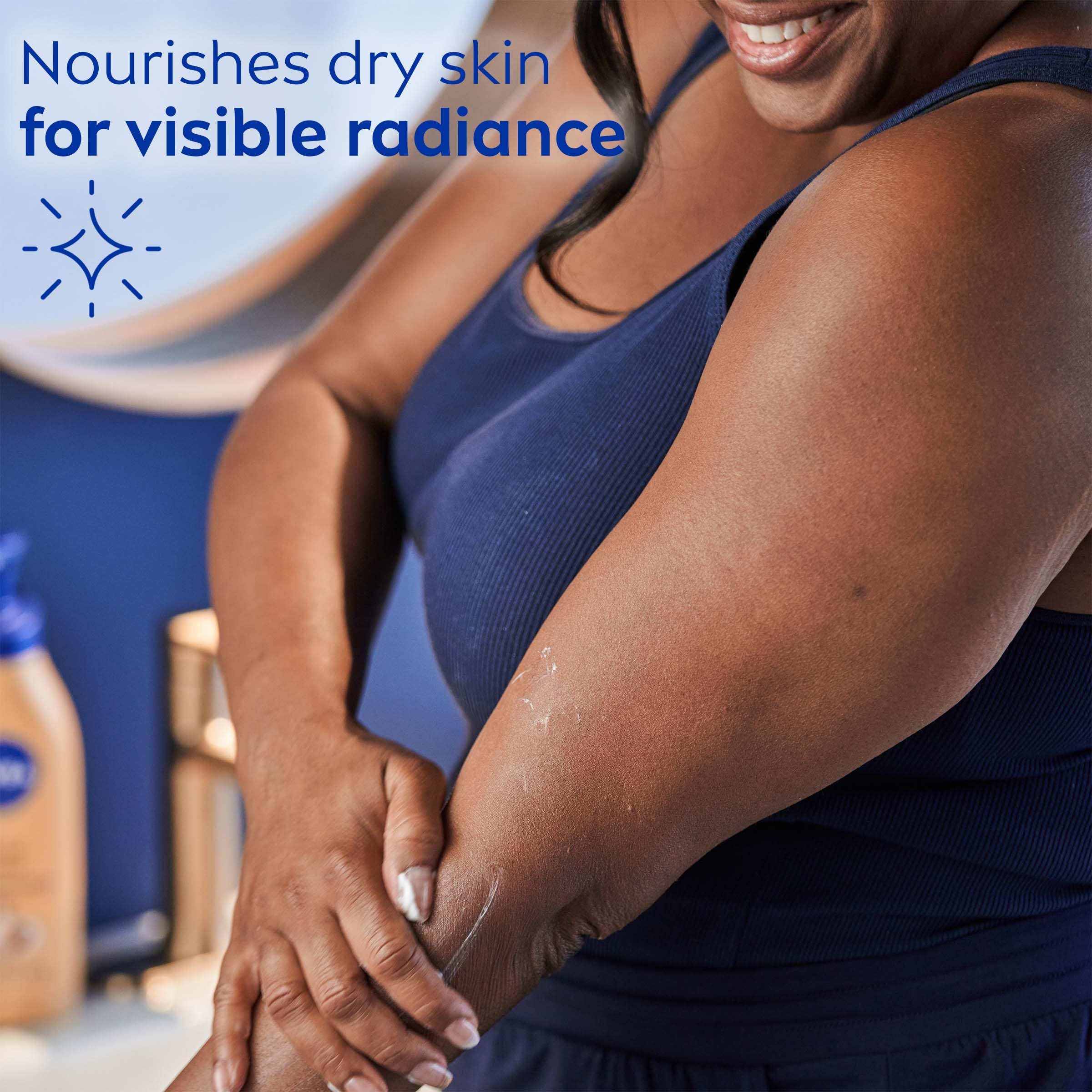 Foto 6 pulgar | Crema Corporal Nivea Con Manteca De Cacao Con Sérum Nutritivo Profundo 480 Ml - Venta Internacional.