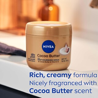 Foto 7 | Crema Corporal Nivea Con Manteca De Cacao Con Sérum Nutritivo Profundo 480 Ml - Venta Internacional.