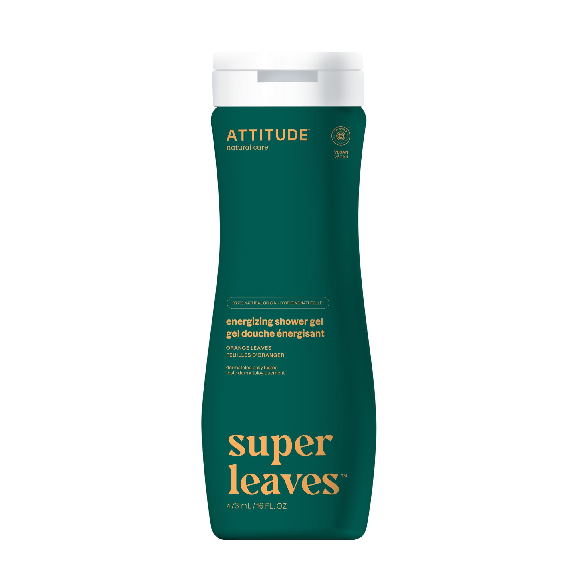 Foto 2 pulgar | Gel De Baño Attitude Orange Leaves 473 Ml Ewg Verified Vegan - Venta Internacional.