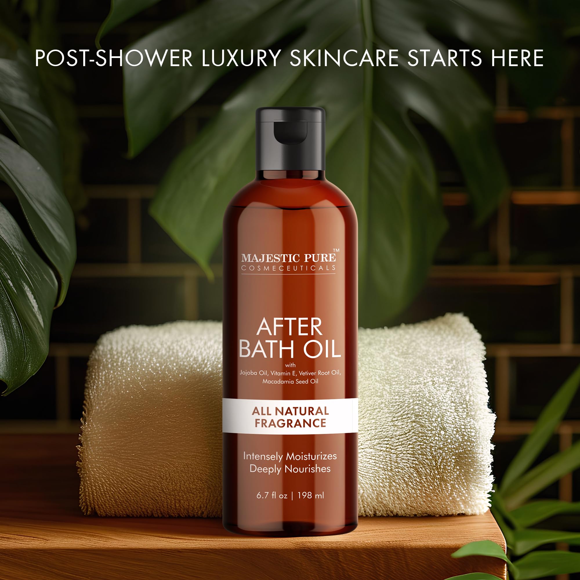 Foto 3 pulgar | Aceite Para Después Del Baño Majestic Pure Repair Para Piel Seca, 200 Ml - Venta Internacional.