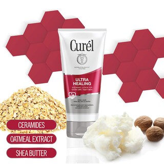 Foto 3 | Loción Corporal Curel Ultra Healing Hidratante Para Piel Extra Seca 180 Ml - Venta Internacional.