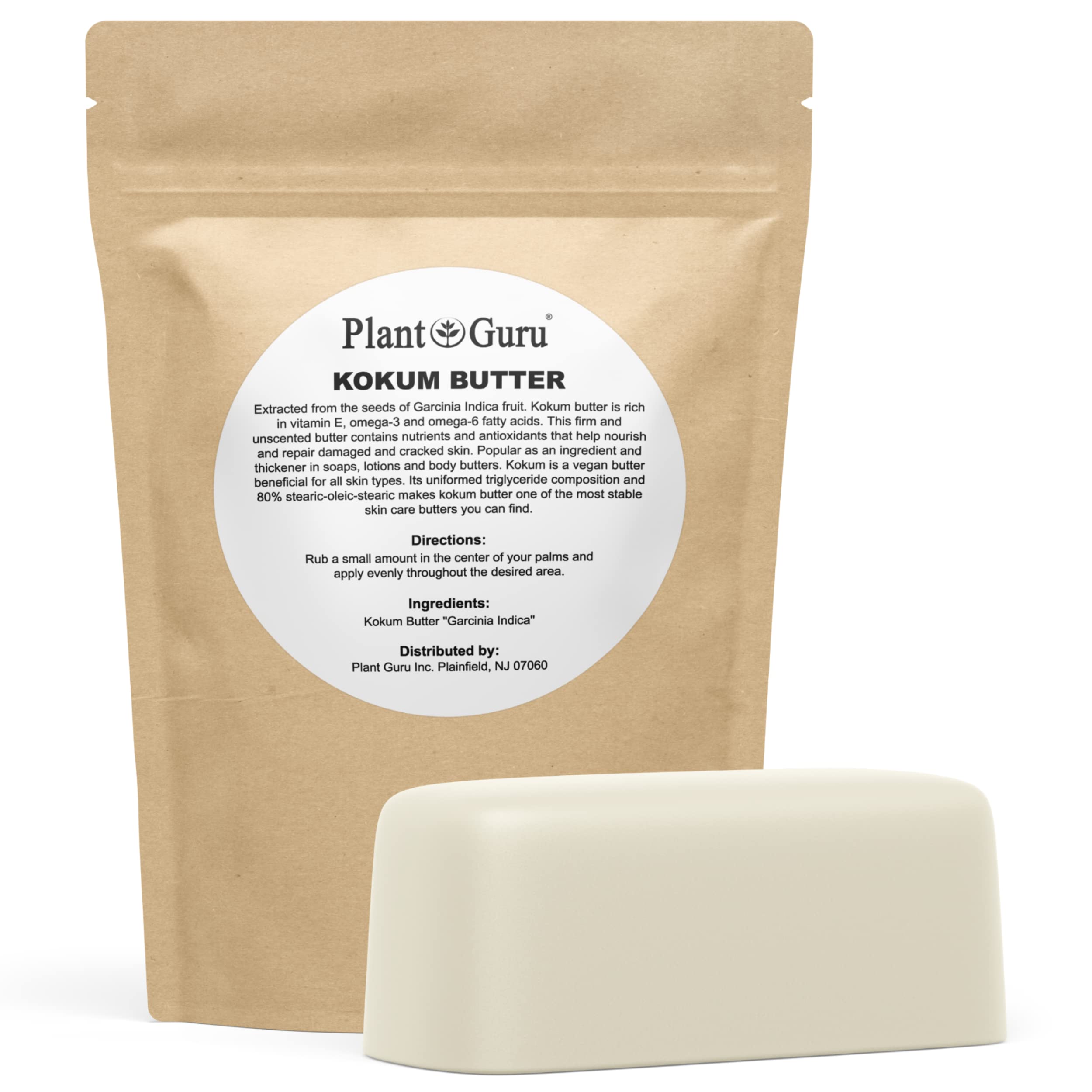 Foto 2 pulgar | Manteca Kokum Plant Guru, 454 G, 100% Pura Y Natural Para Piel Y Cabello - Venta Internacional.
