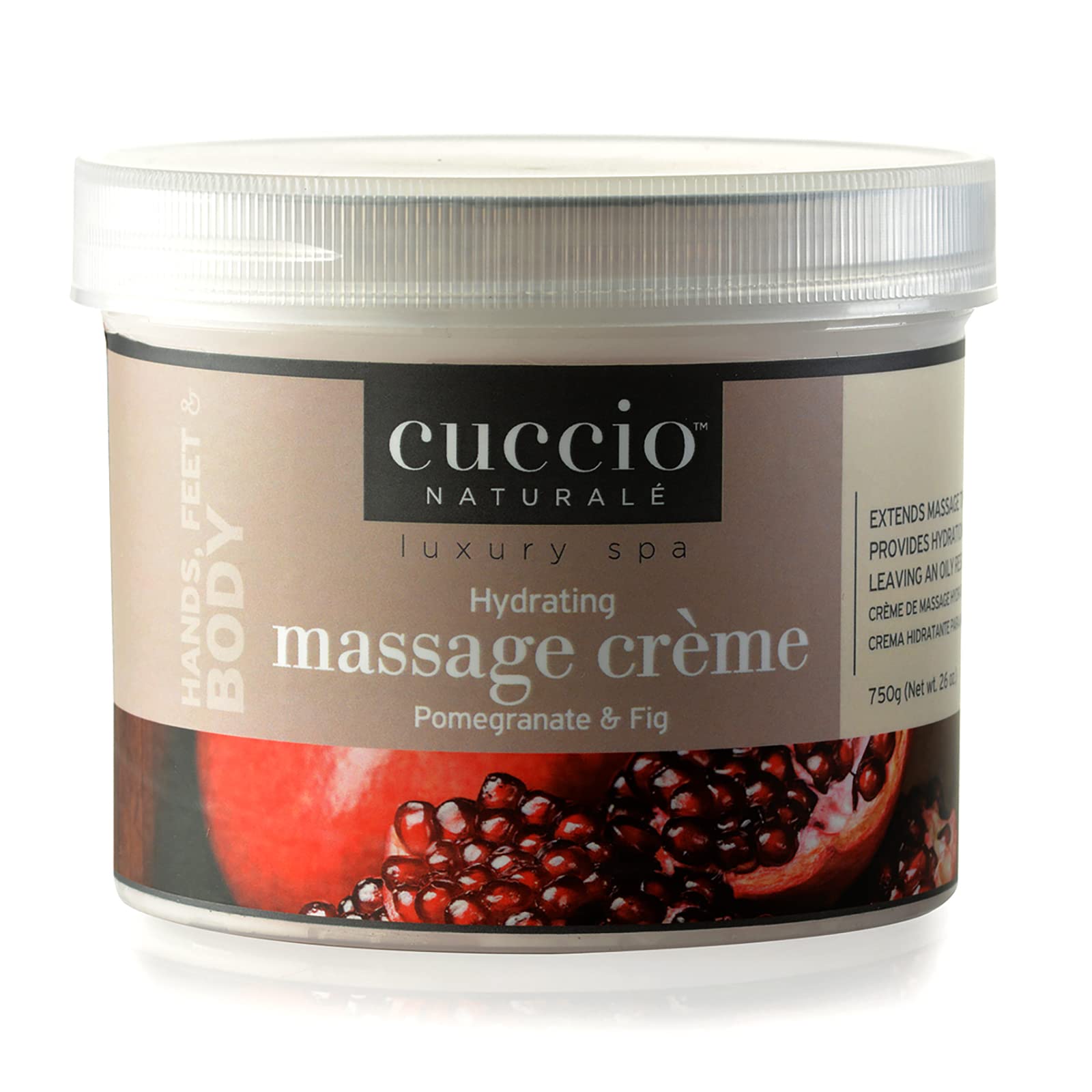 Foto 2 pulgar | Crema De Masaje Cuccio Naturale Energizing Pomegranate 750ml - Venta Internacional.