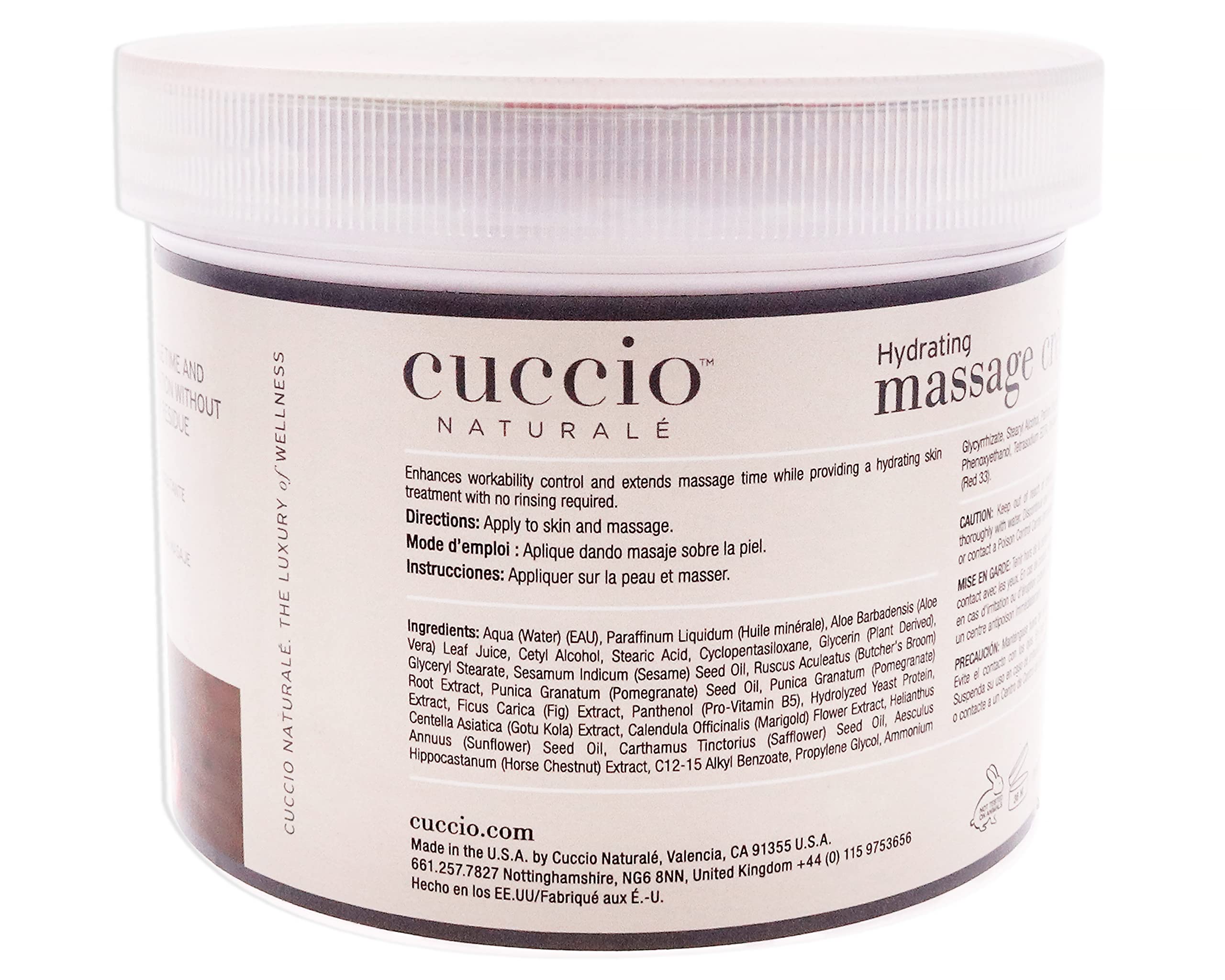 Foto 3 pulgar | Crema De Masaje Cuccio Naturale Energizing Pomegranate 750ml - Venta Internacional.