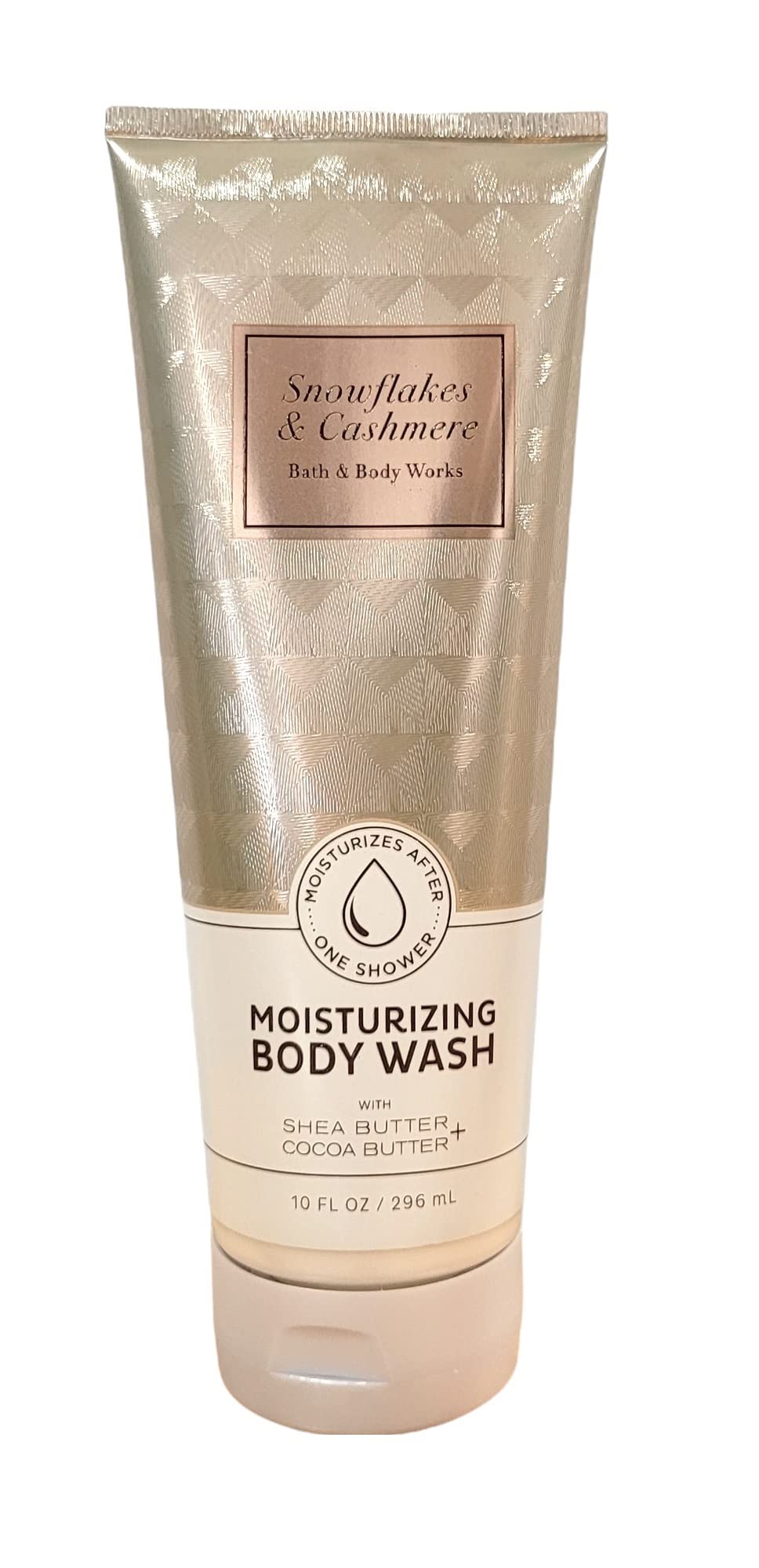 Body Wash Bath And Body Works Hidratante, 300 Ml, Copos De Nieve Y Cachemir - Venta Internacional.